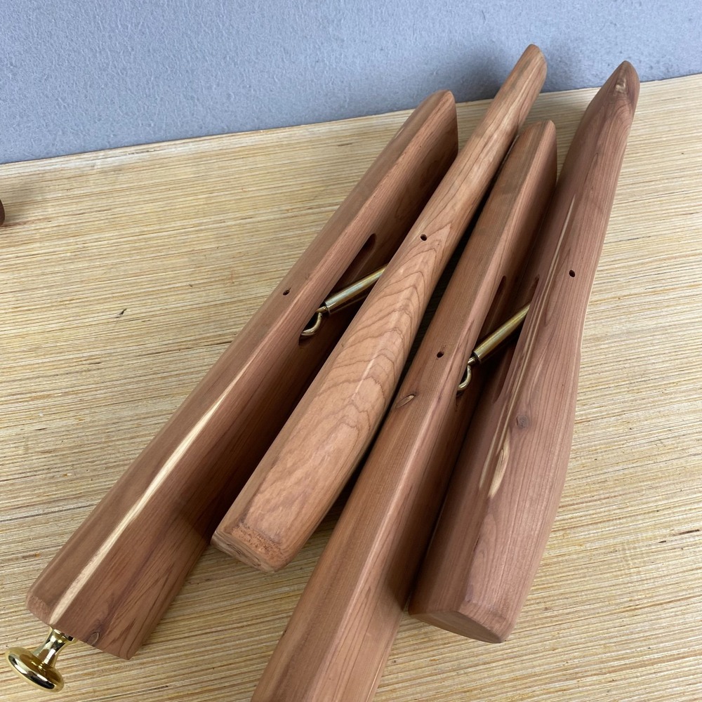 Cedar Boot Tree Shaft Shaper Cowboy & Tall Boot Inserts Shape Holders 14" - Picture 6 of 9